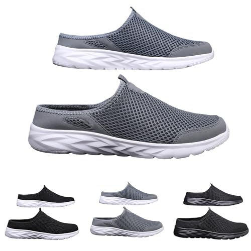 Generisch Luftkissen-Slip-On-Geh Herren-Walkingschuhe Orthopädische Diabetiker-Wanderschuhe Pantoletten Freizeit Mesh Atmungsaktive Hausschuhe Hinten Offen Leicht Bequem Slipper Treckingsandalen Generisch Luftkissen-Slip-On-Geh Herren-Walkingschuhe Orthopädische Diabetiker-Wanderschuhe Pantoletten Freizeit Mesh Atmungsaktive Hausschuhe Hinten Offen Leicht Bequem Slipper Treckingsandalen von Generisch