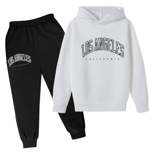 Generisch Mädchen Jogginganzug Trainingsanzug Bekleidungsset 2tlg Kinder Sportanzug Freizeitanzug Sweatjacke & Jogginghose von Generisch