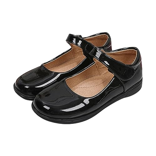 Generisch Mädchen Kleid Mary Jane Schuhe Weiche Ballerinas Kleinkind Prinzessin Hochzeit Ballerinas Kleiderschuhe Cosplay Partys Prinzessinnen Schuhe Abendschuhe Kommunionschuhe von Generisch
