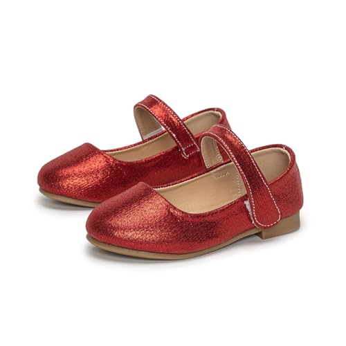 Generisch Mädchen Mary Jane Schuhe Festliche Kleidschuhe Prinzessin Ballerinas von Generisch