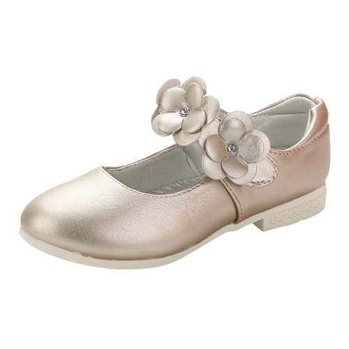 Generisch Mädchen Mary Jane Schuhe Kinderschuhe Partyschuhe Performance Schuhe Slip on Prinzessinschuhe Schulschuhe Blume Festliche Uniformschuhe Partyschuhe Kinder Einzelne Schuhe von Generisch
