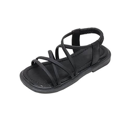 Generisch Mädchen Sandalen Open Toe Mesh Design Sandalen Flache Kleid Schuhe Lässige Schuhe Strandschuhe Turnschuhe Baby von Generisch