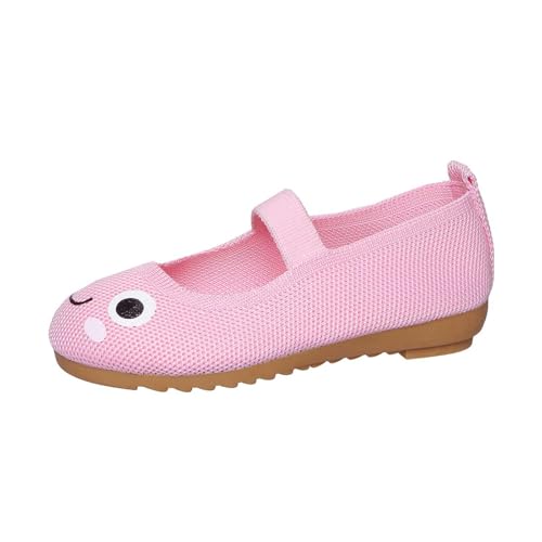 Generisch Mädchen-Sneakers atmungsaktiv modisch bequem leichte Schuhe für Kinder Alltag Freizeit süß Bedruckt Mesh lässig (29.5 Little Child) von Generisch