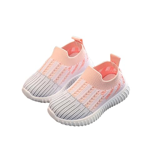 Generisch Mädchen und Jungen Barfußschuhe, Kinder Lauflernschuhe Weich Atmungsaktiv und Komfortabel Babyschuhe Leuchtsneaker Für Babys und Kleinkinder von Generisch