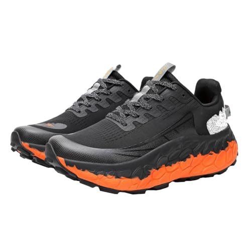 Generisch Männer Outdoor Anti Rutsch Wanderschuhe sind atmungsaktive verschleißfeste Leichtgewicht und geeignet für Wandern und Sportreisen (Schwarz,40) von Generisch