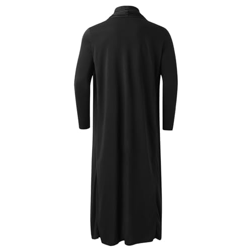Generisch Mantel Herren Wintermantel Schwarz Übergangsjacke Winterjacke Trenchcoat Warm Casual Mode Lang Einfarbig mit Taschen Herbst Mäntel Elegant Winter Outdoorjacke Generisch Mantel Herren Wintermantel Schwarz Übergangsjacke Winterjacke Trenchcoat Warm Casual Mode Lang Einfarbig mit Taschen Herbst Mäntel Elegant Winter Outdoorjacke von Generisch