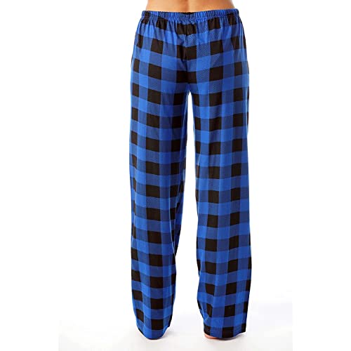 Generisch Matching Pyjamas Rot Karierte Pyjamahose Relaxhose Damen Karierte Schlafhose Damen Schlafanzughose Damen Lang Pyjama Hosen Couple Pyjama Schlafhose Karierte Pyjamahose Schlafanzug Hose von Generisch