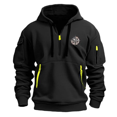 Generisch Meine Bestellungen Anzeigen 2024, Pullover Herren Weihnachten Übergrößen Y2k Men Zip Hoodie Herren Sport Vintage Warm Jogging Herren Cardigan Schwarz M Generisch Meine Bestellungen Anzeigen 2024, Pullover Herren Weihnachten Übergrößen Y2k Men Zip Hoodie Herren Sport Vintage Warm Jogging Herren Cardigan Schwarz M von Generisch