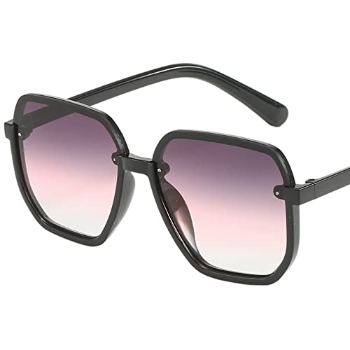 Generisch Men And Women Outdoor Large Frame Sunglasses Driving Commuter Trend UV400 Sunglasses Gift(F) von Generisch