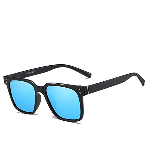 Generisch Men And Women Polarized Retro Square Driving Sunglasses Commuter Trend UV400 Sunglasses Gift(C) von Generisch