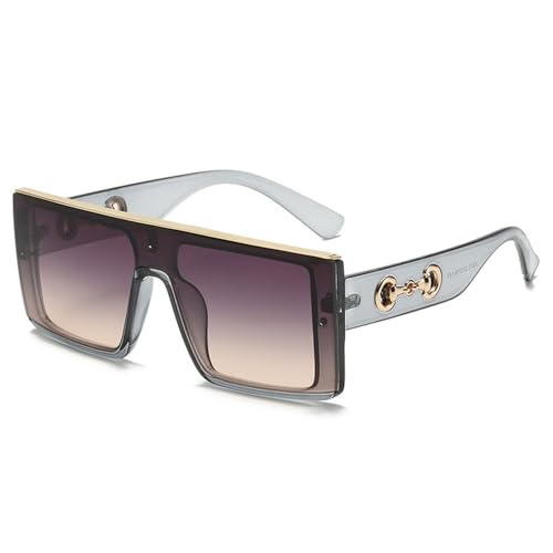 Generisch Men And Women Polarized Sunglasses Pattern Retro Sun Glasses UV400 Mirror Eyewear(Silver) von Generisch