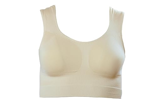 Generisch Meryl Skinlife Shapewear BH Mieder Bodyshape Formend Formbustier (Standard, XL, Creme) von Generisch