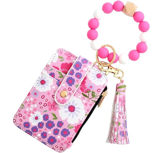 Generisch Messagenal Women's Boho Beaded Wallet, Wristlet Wallets for Women, Boho Style Beaded Wristlet Wallet (Style A) von Generisch