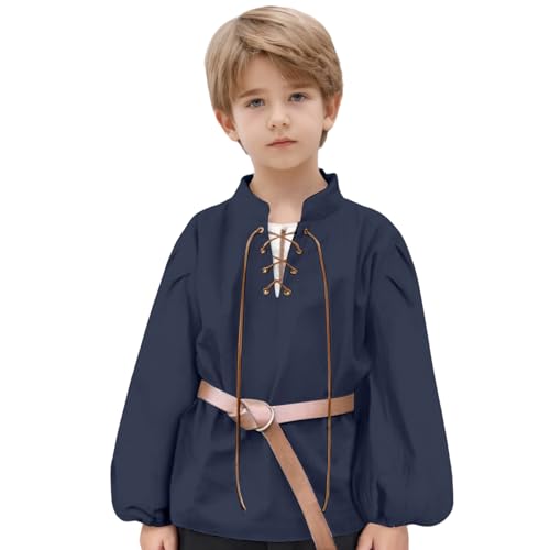 Generisch Mittelalter Hemd Kinder Renaissance Hemd Jungen Mittelalterhemd Schottischen Jacobiner Oberteil Generisch Mittelalter Hemd Kinder Renaissance Hemd Jungen Mittelalterhemd Schottischen Jacobiner Oberteil von Generisch