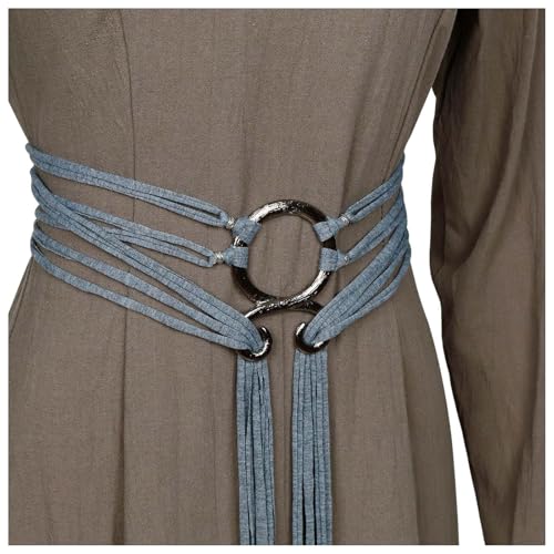 Generisch Mittelalter Mittelalter GüRtel Mittelalters Accessoire Troll Cross Belt Seil Wikinger GüRtels BindegüRtel FüR Damen Herren von Generisch