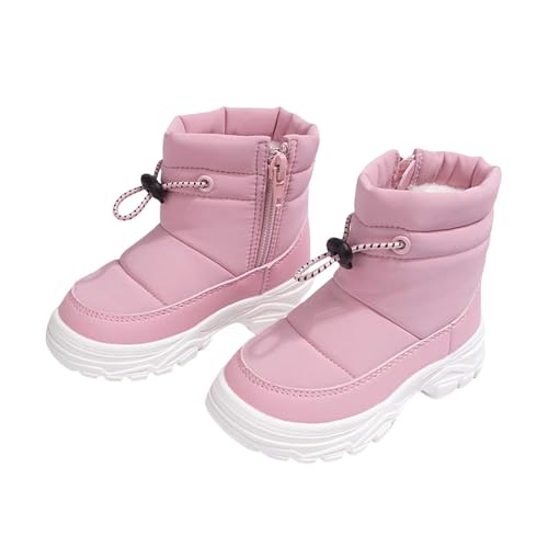 Generisch Modische Mädchen Stiefeletten, Wasserabweisende Winterstiefel mit Fellfutter, Warme Kinderstiefel Bequeme Schnürschuhe Outdoorschuhe für Mädchen Herbst & Winter Spaziergang Schule Generisch Modische Mädchen Stiefeletten, Wasserabweisende Winterstiefel mit Fellfutter, Warme Kinderstiefel Bequeme Schnürschuhe Outdoorschuhe für Mädchen Herbst & Winter Spaziergang Schule von Generisch