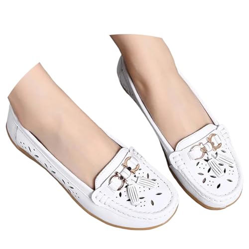 Generisch Mokassins Damen Bootsschuhe Flache Loafer Frühling Damenschuhe Weichen Sohlen Slipper Lässige Sommer Einzelschuhe Elegant Halbschuhe Reisefreundliche Seniorensneaker Generisch Mokassins Damen Bootsschuhe Flache Loafer Frühling Damenschuhe Weichen Sohlen Slipper Lässige Sommer Einzelschuhe Elegant Halbschuhe Reisefreundliche Seniorensneaker von Generisch
