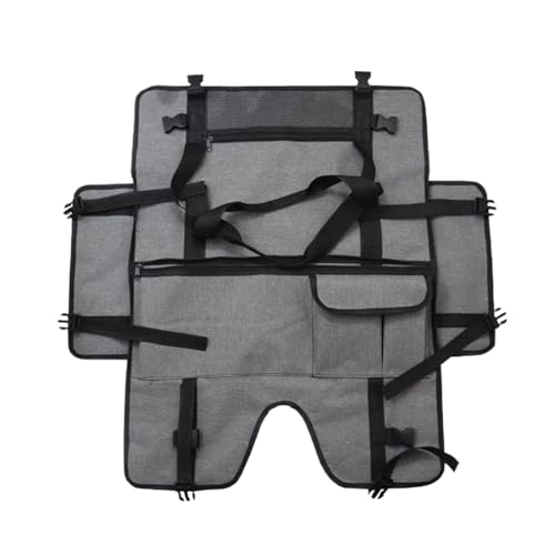 Generisch Monitor Bag Protective Travel Carrying Case, Adjustable Dust Cover and Storage Sleeve for Screen Keyboard Headphones Cables Charger, Computer Accessories Organizer 54x72cm von Generisch