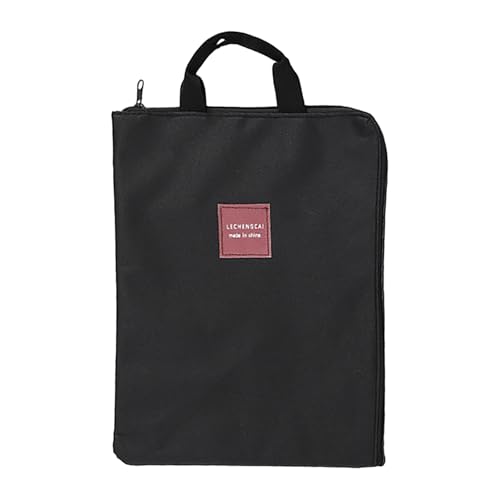 Generisch Multifunktionale Canvas Dokumententasche mit Reißverschluss & Griff Mehrschichtige Aktentasche für Laptop Handy & Unterlagen Tragbare Business Mappe für Büro Schule & Reise Generisch Multifunktionale Canvas Dokumententasche mit Reißverschluss & Griff Mehrschichtige Aktentasche für Laptop Handy & Unterlagen Tragbare Business Mappe für Büro Schule & Reise von Generisch
