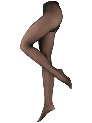 Generisch NUR DIE Damen Strumpfhose Warm & Transparent 50 DEN Nylonstrumpfhose Feinstrumpfhose- schwarz Größe 40-44 von Generisch