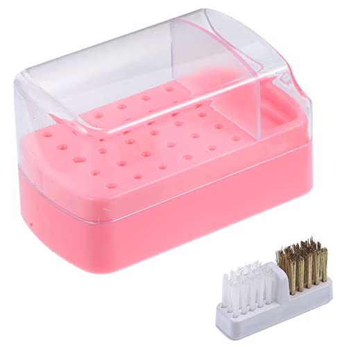 Generisch Nagelbohrer Mit Reinigungsfach 30 öcher Maniküre Polierer Organizer Für Nagelbohrer Und Maniküre Werkzeuge Pink Generisch Nagelbohrer Mit Reinigungsfach 30 öcher Maniküre Polierer Organizer Für Nagelbohrer Und Maniküre Werkzeuge Pink von Generisch