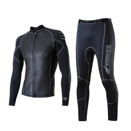 Generisch Neoprenanzug Top Neopren Tauchen Shorts Für Herren Und Damen Neoprenanzug Weste Front Zip Ärmellose Nassanzug Tops Neopren Nassanzug Weste Jacke Tauchen Weste Schwimmen Kanu Surfen von Generisch