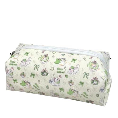 Generisch Niedliche Spitze Cartoon Bleistift Beutel Große Kapazität Kosmetik Tasche Haustier Hund Muster Stift Fall Schreibwaren Aufbewahrung Beutel Make-up Tasche von Generisch