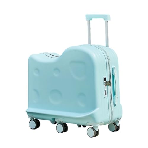 Generisch Nobl Luggage, Nobl Ride On Suitcase for Kids, Carry On Luggage with Ride-On Function, Large Storage and Smooth Wheels (C,22 In) von Generisch