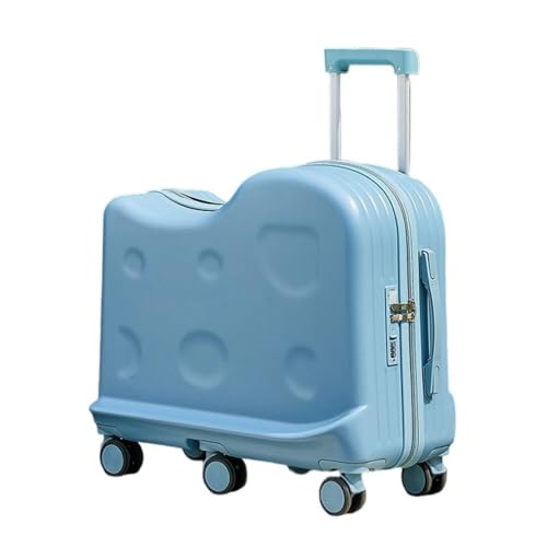 Generisch Nobl Luggage, Nobl Ride On Suitcase for Kids, Carry On Luggage with Ride-On Function, Large Storage and Smooth Wheels (D,22 In) von Generisch