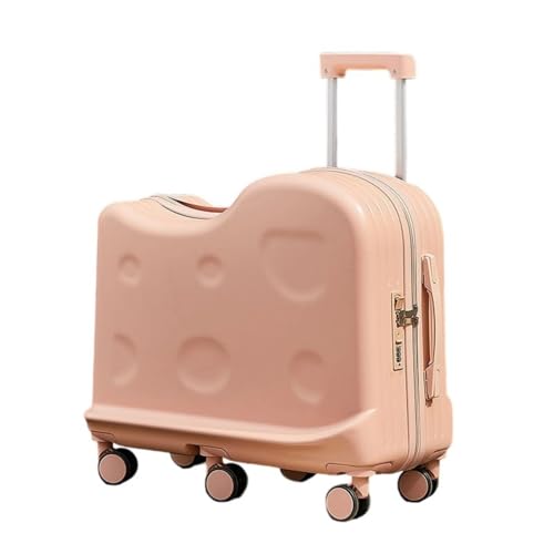 Generisch Nobl Luggage, Nobl Ride On Suitcase for Kids, Carry On Luggage with Ride-On Function, Large Storage and Smooth Wheels (E,22 In) von Generisch