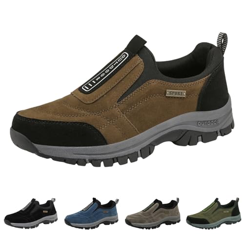 Generisch OrthopäDische Schuhe Herren,Freizeitschuhe Atmungsaktiv Straßenlaufschuhe Fitnesss Outdoor Bequeme,Running Trekkingschuhe für Outdoor Fitness Alltag für Outdoor Fitness Alltag von Generisch