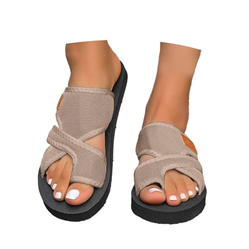 Generisch Orthopädische Sandalen Damen Hallux Valgus Sommer Flach Pantolette Leichte Mesh Strandsandalen Bequeme Big Toe Hausschuhe Elegant Breite Füße Casual Sommerschuhe Freizeitschuhe Pantolette Generisch Orthopädische Sandalen Damen Hallux Valgus Sommer Flach Pantolette Leichte Mesh Strandsandalen Bequeme Big Toe Hausschuhe Elegant Breite Füße Casual Sommerschuhe Freizeitschuhe Pantolette von Generisch