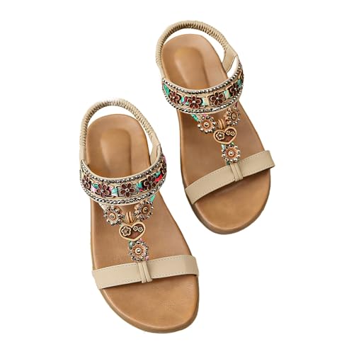 Generisch Orthopädische Sandalen Damen Sandalens Komfort Fußgewölbeunterstützung-Sandalen Wanderschuhe Lässige Elastische Flip-Flops Sandale Generisch Orthopädische Sandalen Damen Sandalens Komfort Fußgewölbeunterstützung-Sandalen Wanderschuhe Lässige Elastische Flip-Flops Sandale von Generisch