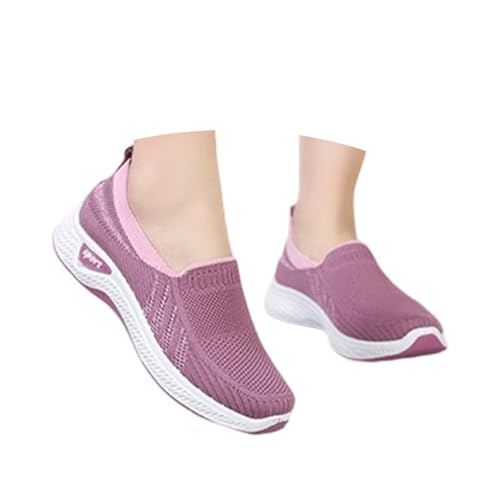 Generisch Orthopädische Schuhe Damen Mesh Hausschuhe Slipper Strand Walkingschuhe Sneaker Atmungsaktiv Bequeme Leichte Sommer Atmungsaktive von Generisch