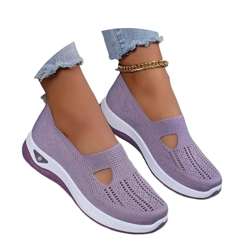 Generisch Orthopädische Schuhe Damen Walkingschuhe Weite H Komfort Laufschuhe Outdoor Sommerschuhe Turnschuhe von Generisch