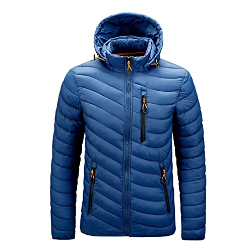 Generisch Outdoor Daunenjacken für Herren Winterjacke Herren Daunen Warme Winterjacke Herren MäNner Jacke Winterjacke Herren Sandals Women Winter Jacket Leichte Jacke Herren von Generisch