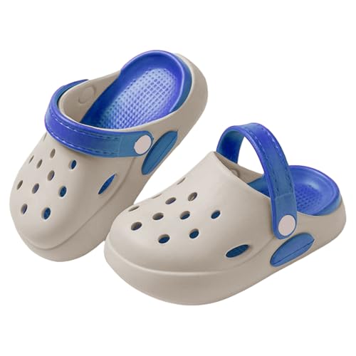Generisch Outdoor Schuhe Baby EVA Oberbekleidung Cartoon Niedliche Baby Zehen Hausschuhe Für Jungen Mädchen Moonboots Kinder (Grey, 33 BigKids) von Generisch