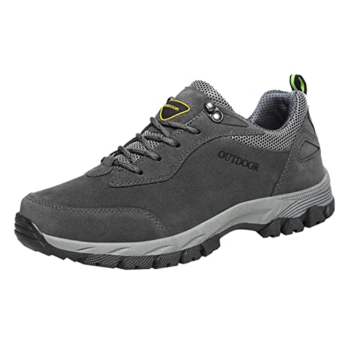 Generisch Outdoor Schuhe Herren Atmungsaktiv Orthopädische Wasserdicht Leichte Trekkingschuhe Wanderschuhe Trekking Bequemer Weit Sommer Outdoor Schuhe Wandern rutschfeste Bergschuhe Freizeitschuhe von Generisch