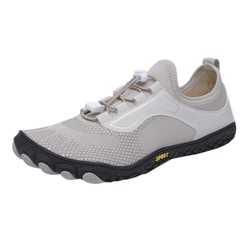 Generisch Outdoor Sportschuhe Schuhe 40 Herren,Tauch Schwimmschuhe Für Herren Und Damen,Einfarbige rutschfeste Watschuhe,Schnittfeste,Slip-On Atmungsaktive Strandschuhe von Generisch