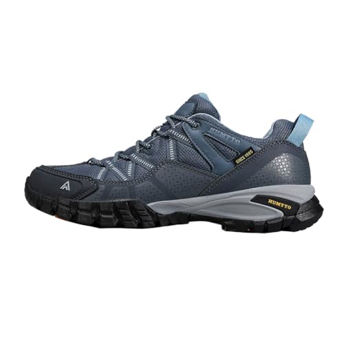 Generisch Outdoor wasserdichte Anti Rutsch leichte atmungsaktive Wanderschuhe für Männer Sport und Freizeit (Blau,41) von Generisch