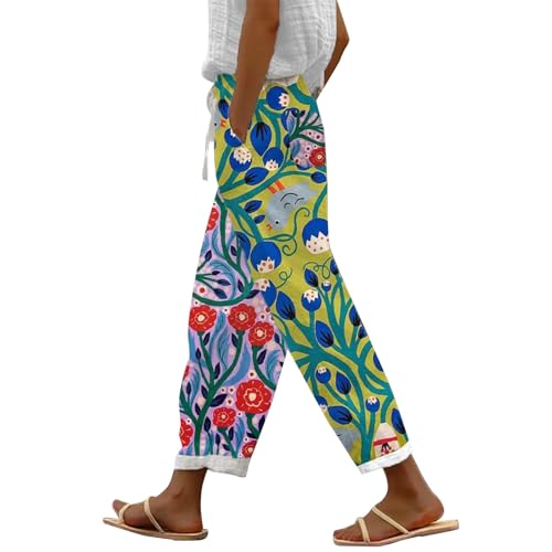 Generisch Damen Sale Wanderhose 7/8 Hose Sommer Leinenhose Baumwolle Stoffhose Lockere Strandhose Freizeithose Sale Angebote Generisch Damen Sale Wanderhose 7/8 Hose Sommer Leinenhose Baumwolle Stoffhose Lockere Strandhose Freizeithose Sale Angebote von Generisch