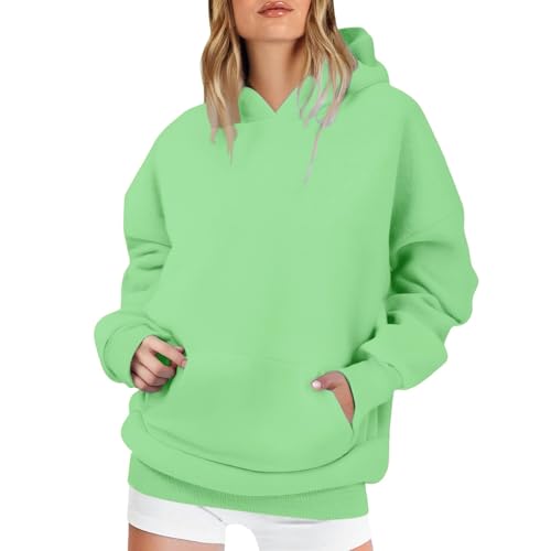 Generisch Oversized Hoodie Damen Langarm Sweatshirt Herbst Winter Einfarbig Warm Basic Hoody Freizeit Outwear Sport Style Training Kapuzenpullover Sweatjacke Teenager Sweat Hoodie Splice-Kollision Generisch Oversized Hoodie Damen Langarm Sweatshirt Herbst Winter Einfarbig Warm Basic Hoody Freizeit Outwear Sport Style Training Kapuzenpullover Sweatjacke Teenager Sweat Hoodie Splice-Kollision von Generisch