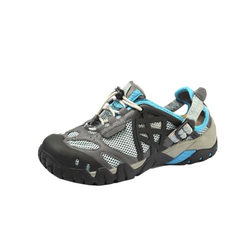 Generisch Paar Stil Outdoor Stream Tracing Schuhe amphibische schnelltrocknende Wander- und Bergsteigerschuhe (grau,37) von Generisch
