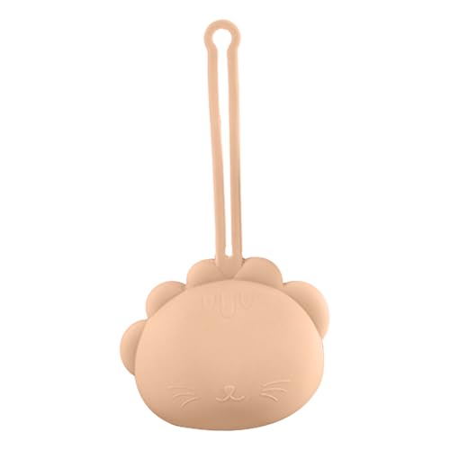 Generisch Pacifier Organizer Box, Silicone Animal Shape, 7.09x3.94x1.57 inches Portable Nipple Case Holder with Lanyard, Compact Lightweight Storage, Ideal for Daily Outings and Long Trips von Generisch