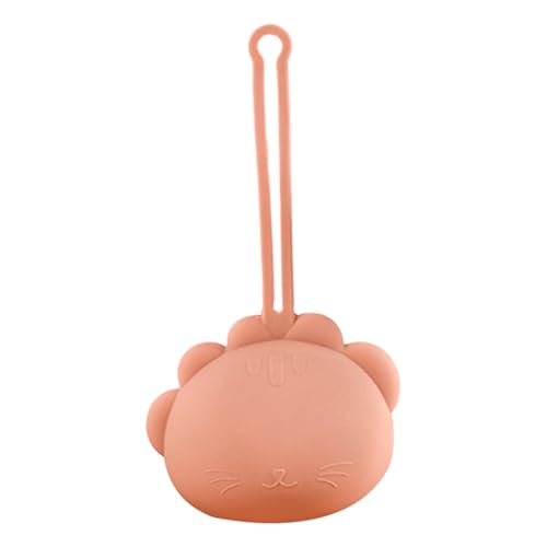 Generisch Pacifier Organizer Box, Silicone Animal Shape, 7.09x3.94x1.57 inches Portable Nipple Case Holder with Lanyard, Compact Lightweight Storage, Ideal for Daily Outings and Long Trips von Generisch