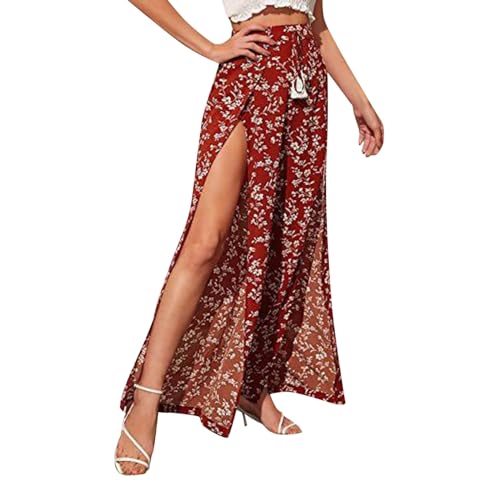 Generisch Palazzohose Damen Sommer Schlitz Bein Hose Mit Druck Weites Freizeithose Leicht Und Luftig Sommerhose Strandhose Lang Locker Mit Kordelzug Und Taschen Stoffhose Red S Generisch Palazzohose Damen Sommer Schlitz Bein Hose Mit Druck Weites Freizeithose Leicht Und Luftig Sommerhose Strandhose Lang Locker Mit Kordelzug Und Taschen Stoffhose Red S von Generisch