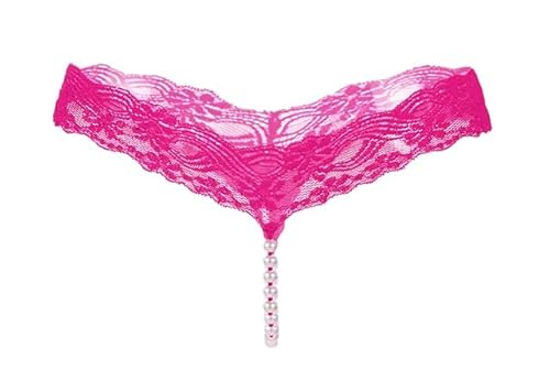 Generisch Perlen-String Spitze offen - Damen - One Size (S-L) - Pink - 1 Stück von Generisch