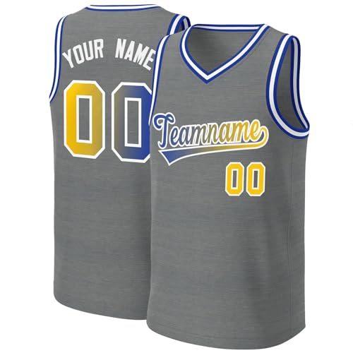 Generisch Personalisiert Basketball Trikot Atmungsaktiv Basketballtrikot Individuelles Spieltrikots Schnelltrocknend Sportshirts Ärmelloss T-Shirts Oberteil For Herren Damen Jung A31 Light Gray Generisch Personalisiert Basketball Trikot Atmungsaktiv Basketballtrikot Individuelles Spieltrikots Schnelltrocknend Sportshirts Ärmelloss T-Shirts Oberteil For Herren Damen Jung A31 Light Gray von Generisch