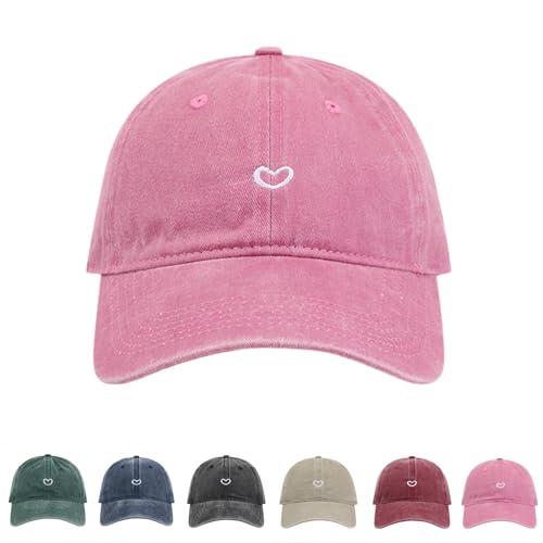Generisch Pferdeschwanz Cap Damen Verstellbare Baseballkappe Vintage Mützen Sonnenschutz Basecap Mit Zopf Loch Für Sommer Sport Baseball Cap Damen von Generisch