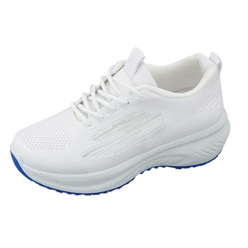 Generisch Plantarfasziitis Schuhe Schuhe Strandschuhe Surfschuhe Vermascht Turnschuhe Leicht Bequem Plateau Breite Füße Super Weich Plantarfasziitis Damen Sneaker Damen Plateau von Generisch